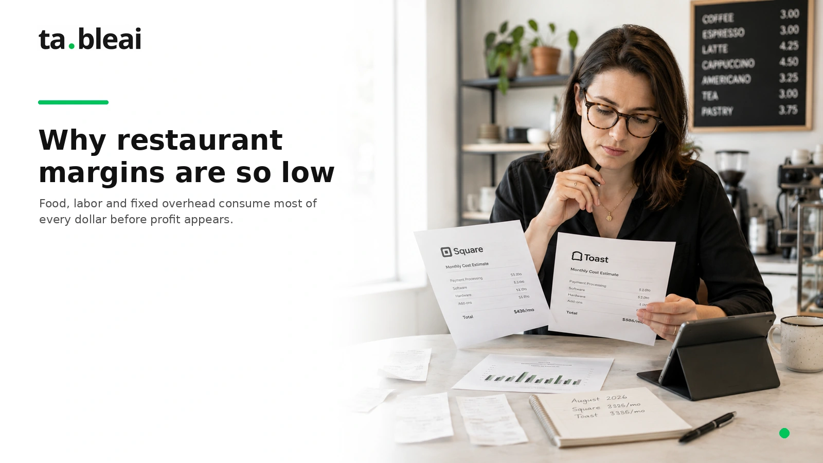 Why restaurant profit margins are so low