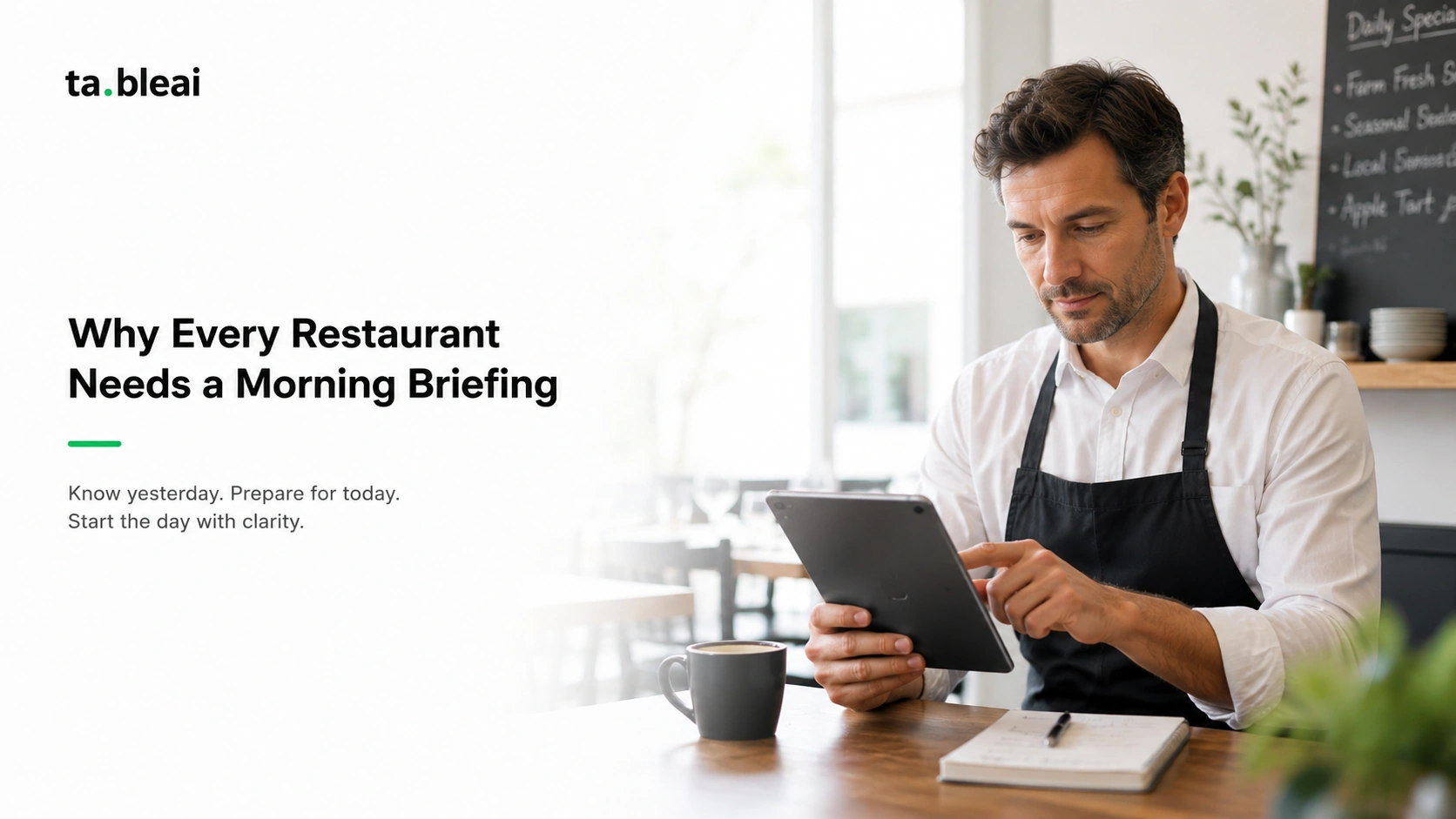 Why Every Restaurant Needs a Morning Briefing (And How to Set One Up)
