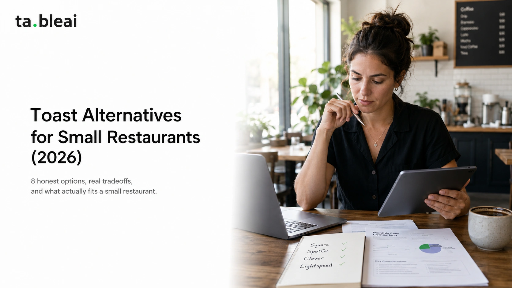 Toast Alternatives for Small Restaurants: Compare 8 Options