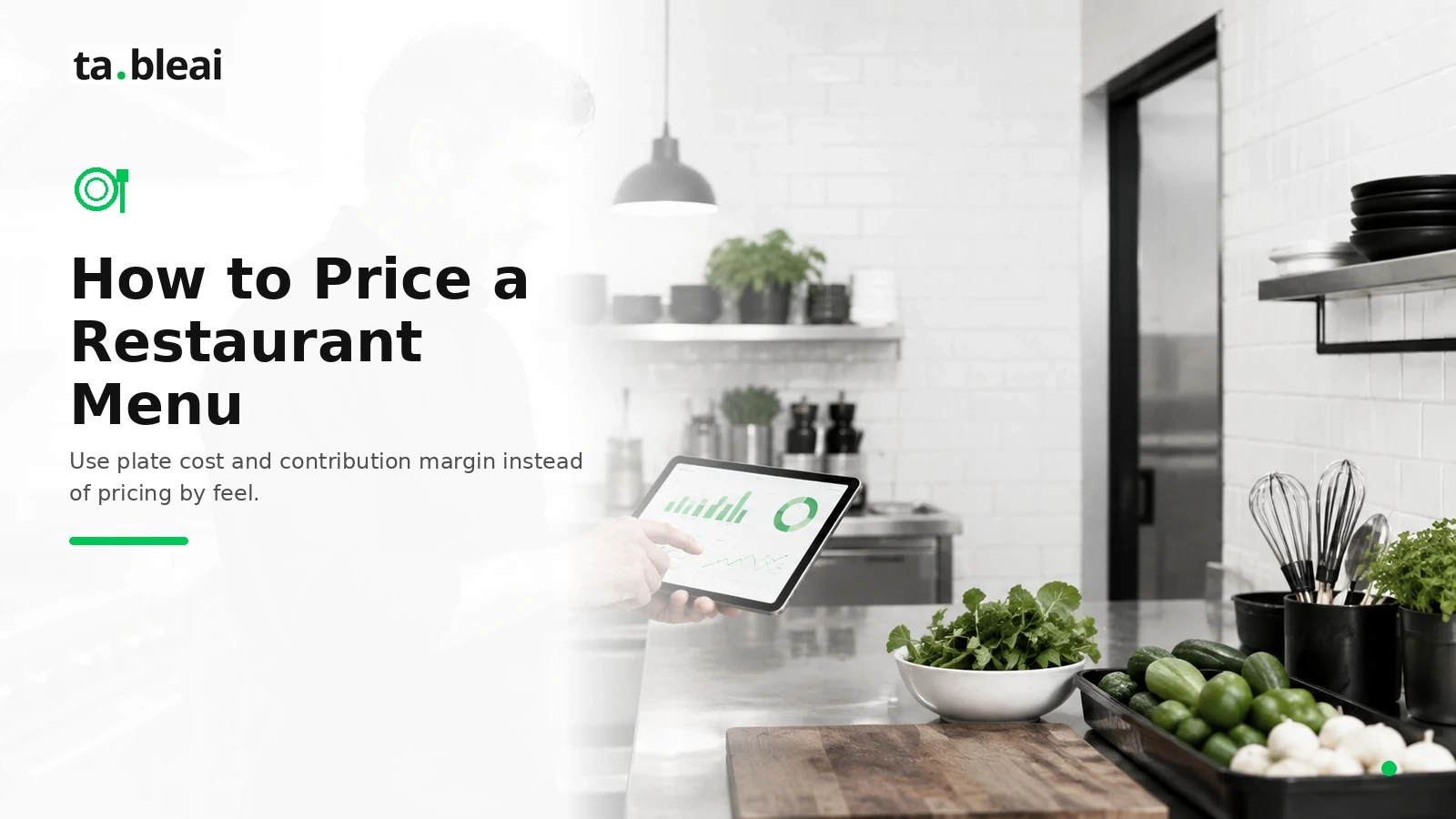 How to Price a Restaurant Menu (Without Guessing)