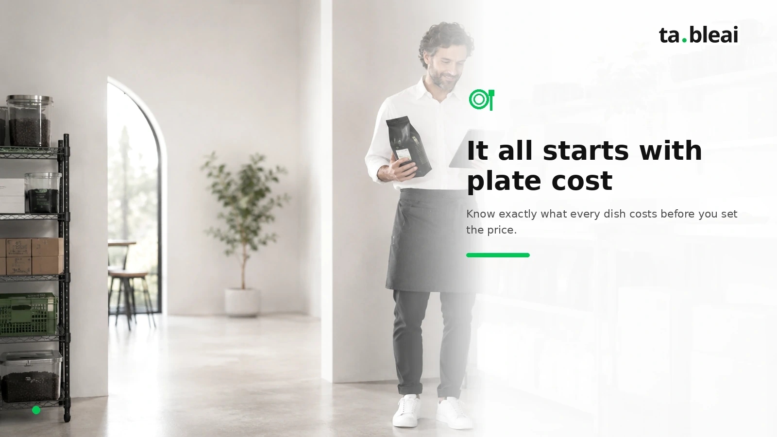 It all starts with plate cost
