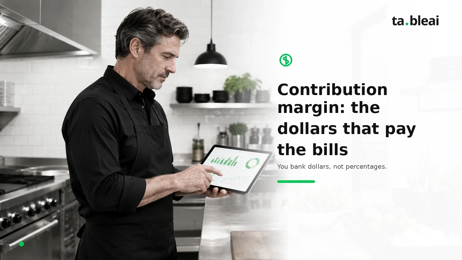 Contribution margin, the number the percentage hides