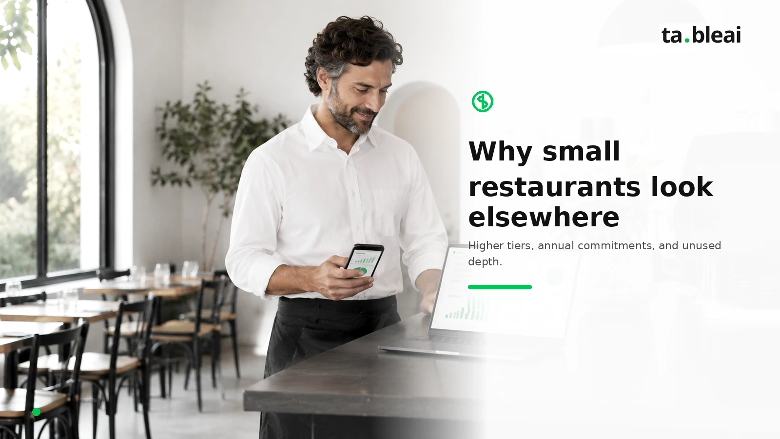 Why small restaurants look for Lightspeed alternatives