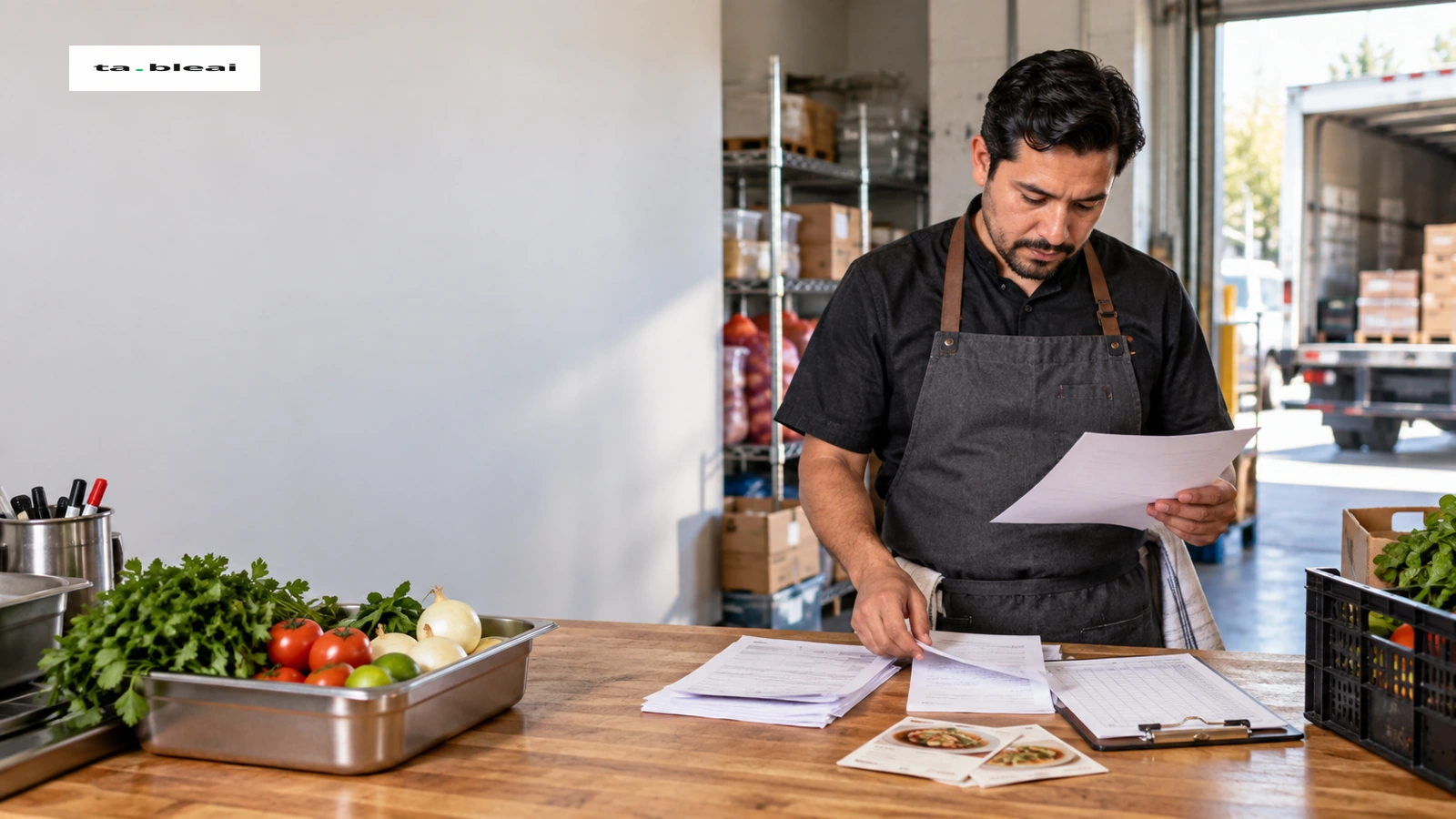 Delivery, count, and recipe records together