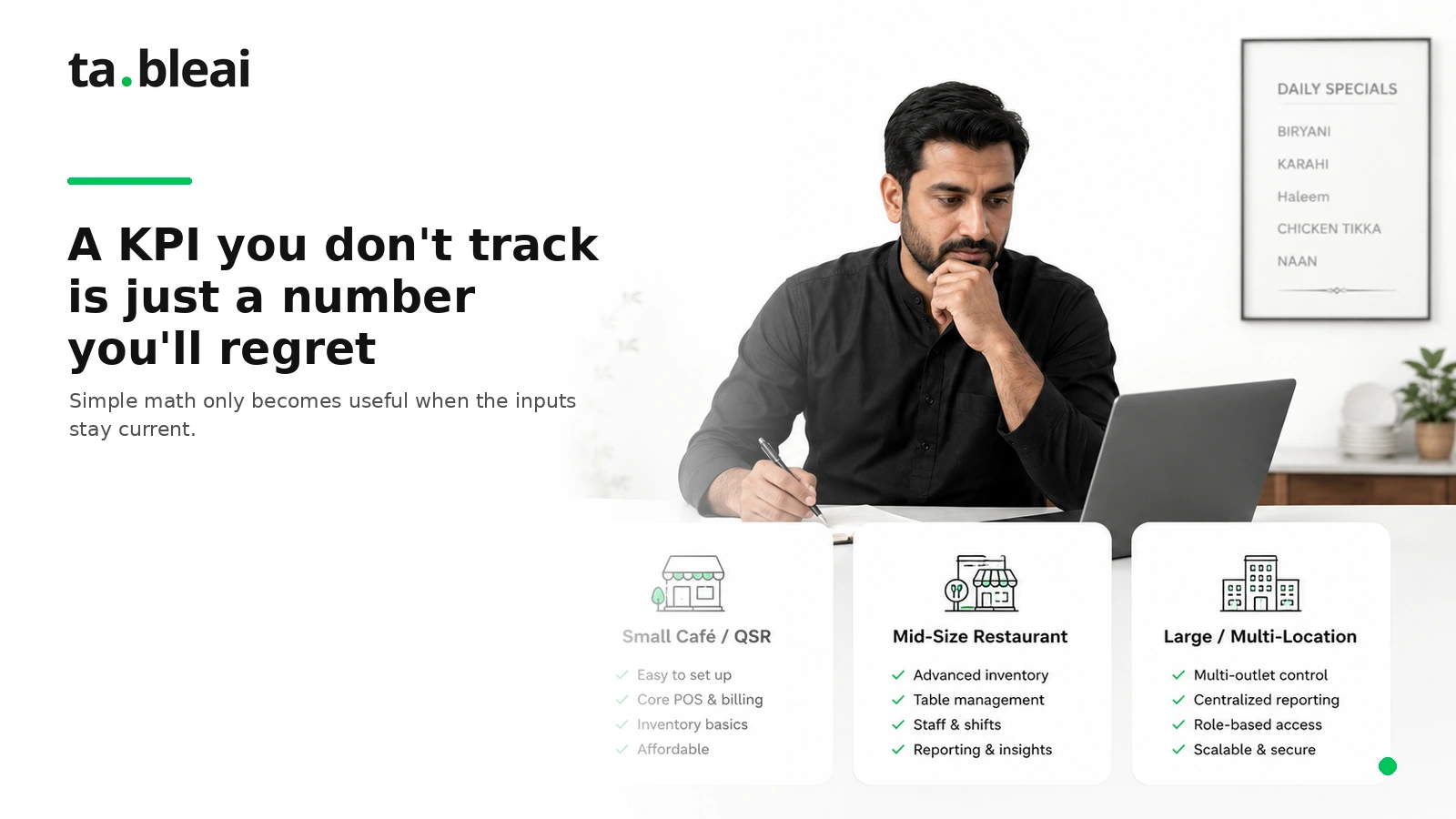 A KPI you don't track is just a number you'll regret