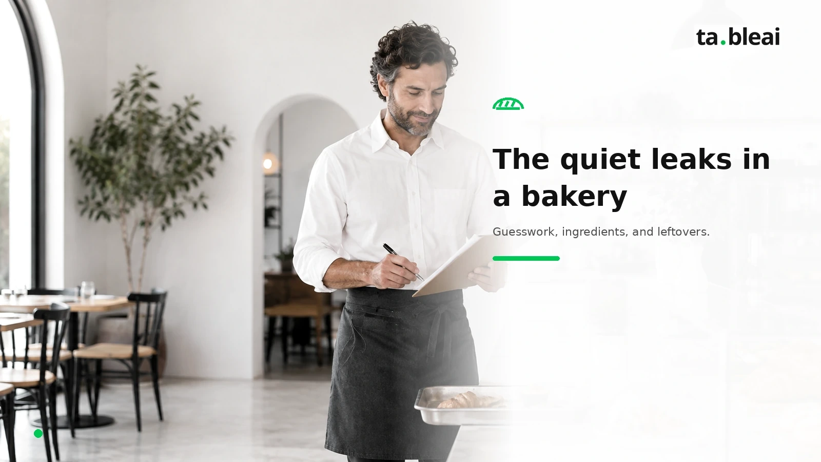 Three things a bakery loses money on quietly