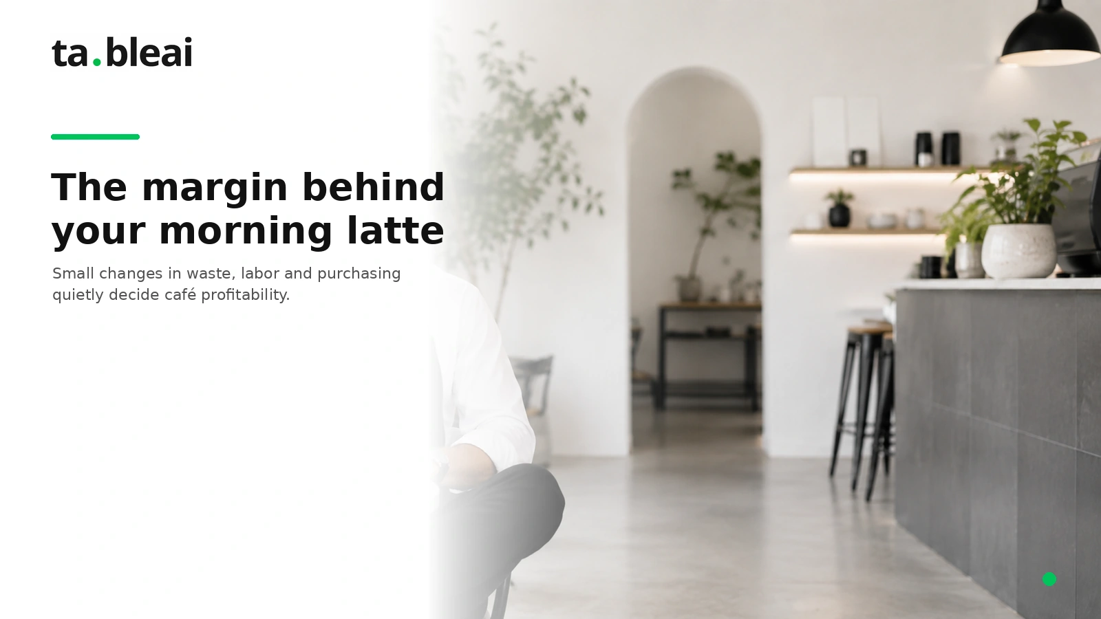The margin behind your morning latte