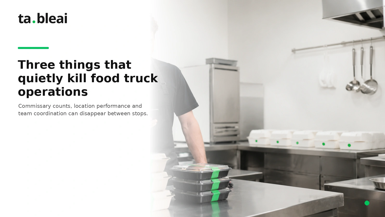 Three things that quietly kill food truck operations