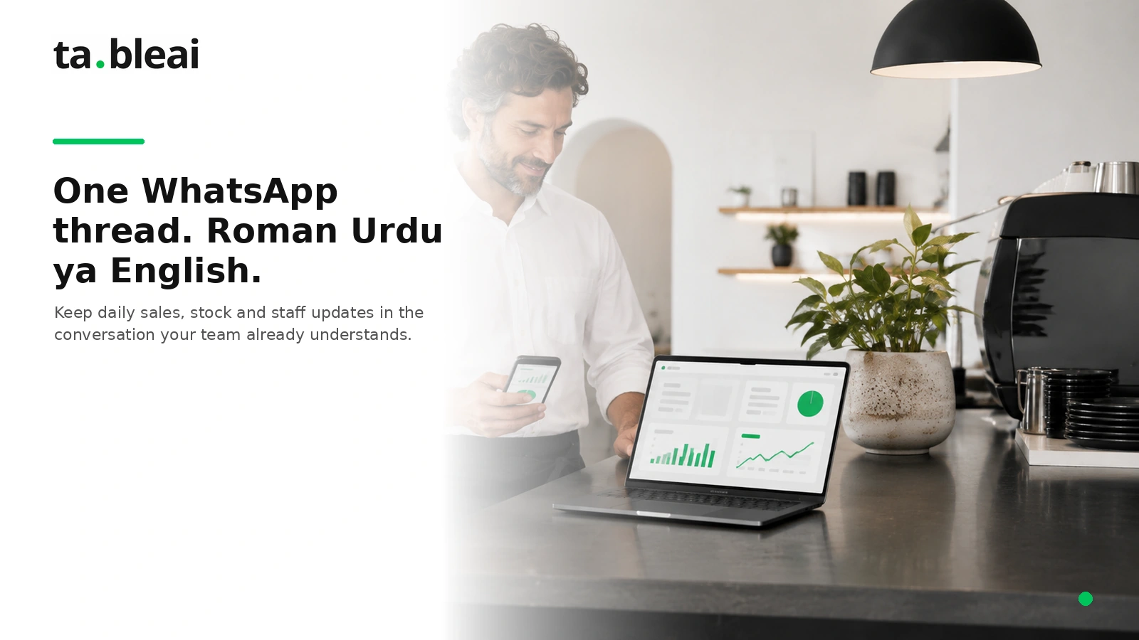 One WhatsApp thread — Roman Urdu ya English