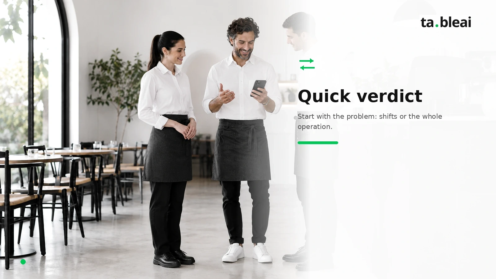 Quick verdict: TableAI vs Homebase